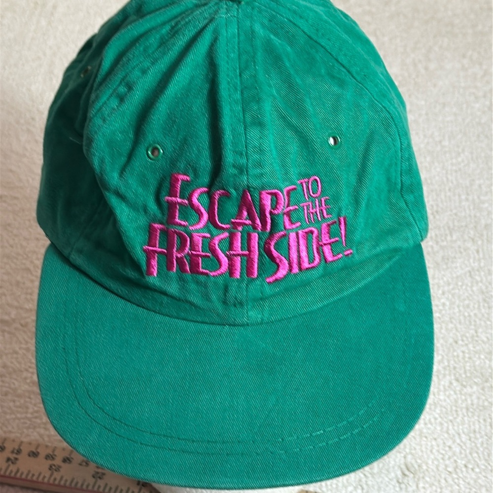 Vintage 90s Salem Cigarette Promo Adjustable Strapback Hat Cap Green